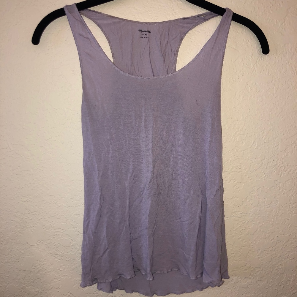 Madewell Lavender Tank Top! PERFECT condition